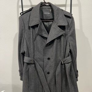 Calvin Klein Grey Coat